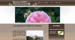 Desktop Screenshot of pepiniere-guervel.com